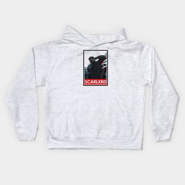 Scarlxrd 47 Kids Hoodie by Ahana Hilenz